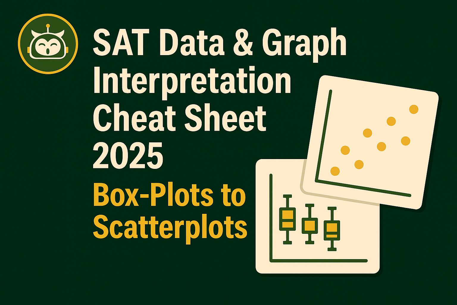 SAT Scatterplots Cheat Sheet 2026 | Pursu