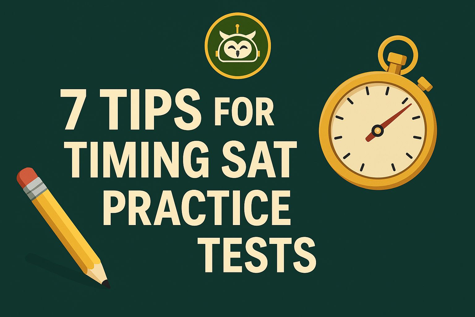7 Tips for Timing SAT Practice Tests | Pursu