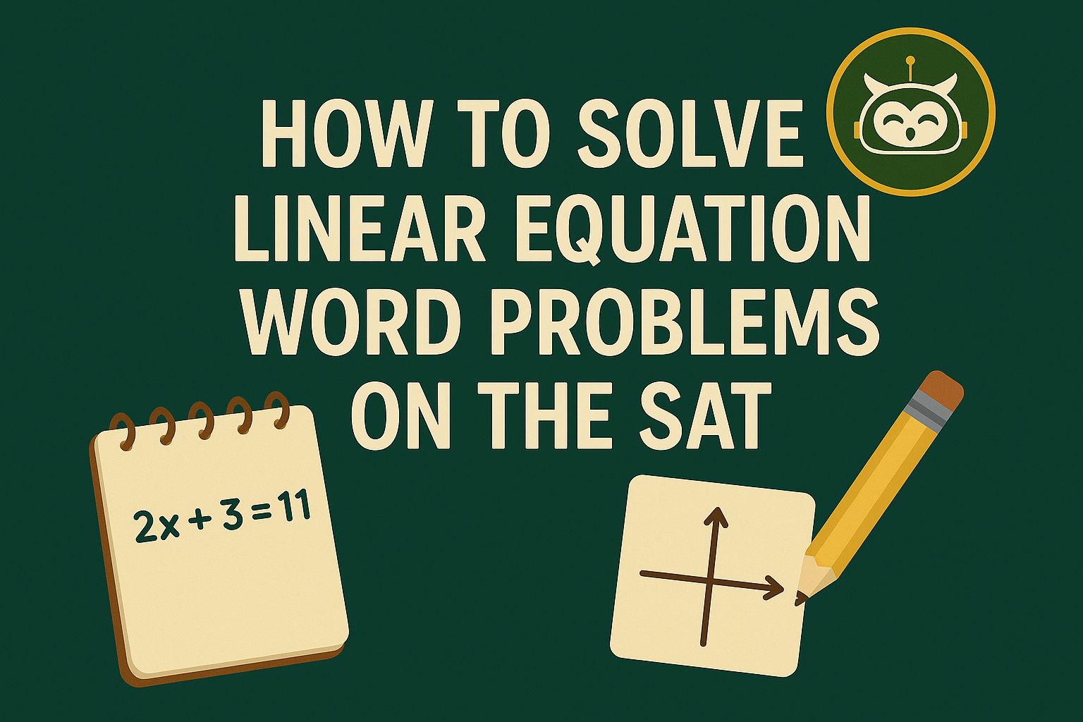 How to Solve Linear Equation Word Problems on the SAT | Pursu